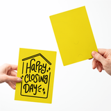 Happy Closing Day Real Estate | Real Estate & Mortgage Greeting Cards with Envelopes Greeting Card Market Dwellings