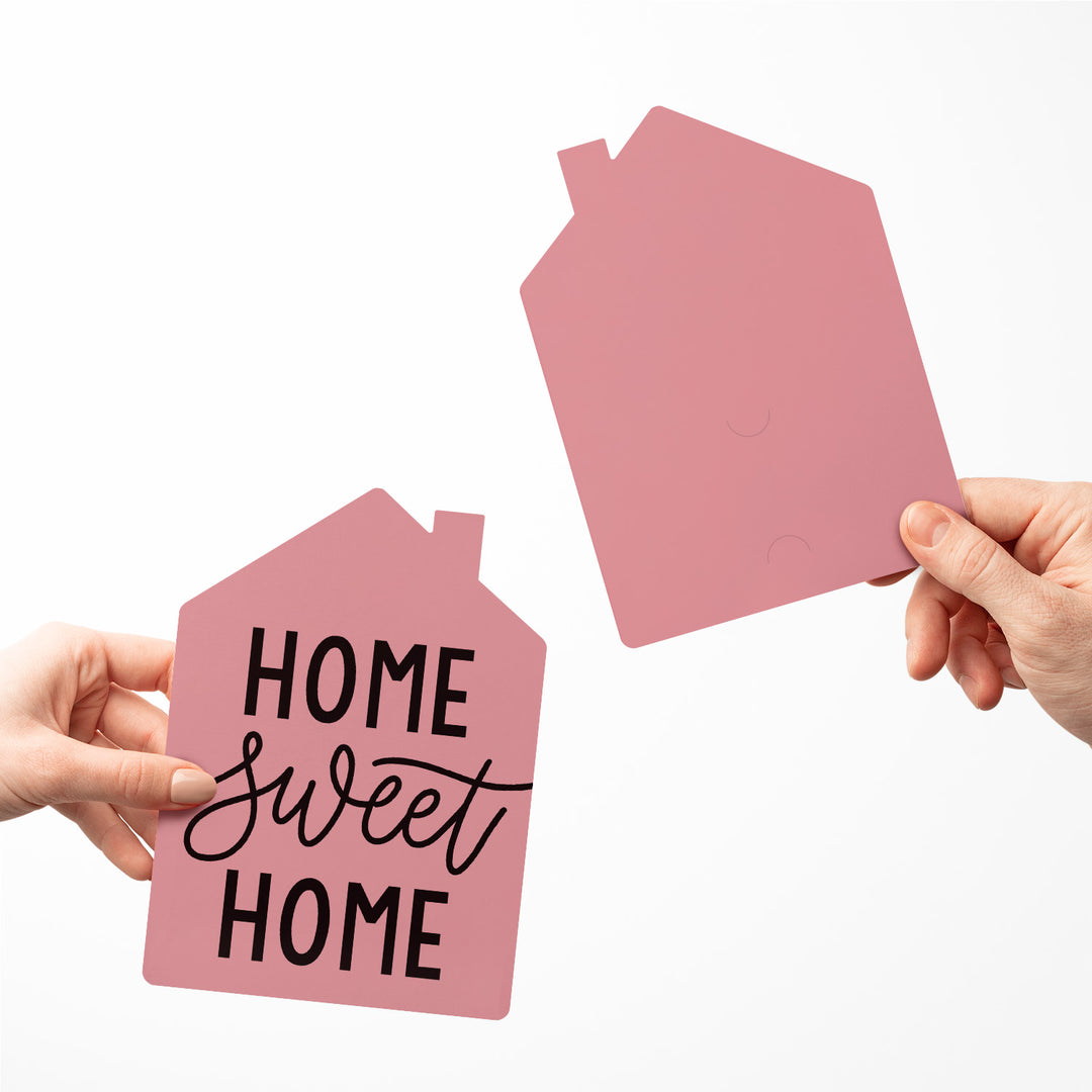 Set of "Home Sweet Home" Greeting Cards | Envelopes Included | 3-GC002