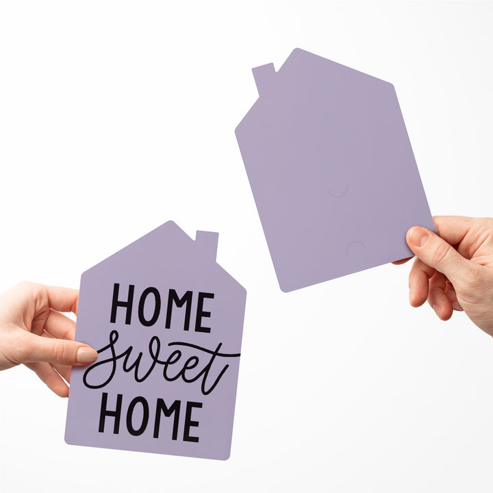 Set of "Home Sweet Home" Greeting Cards | Envelopes Included | 3-GC002