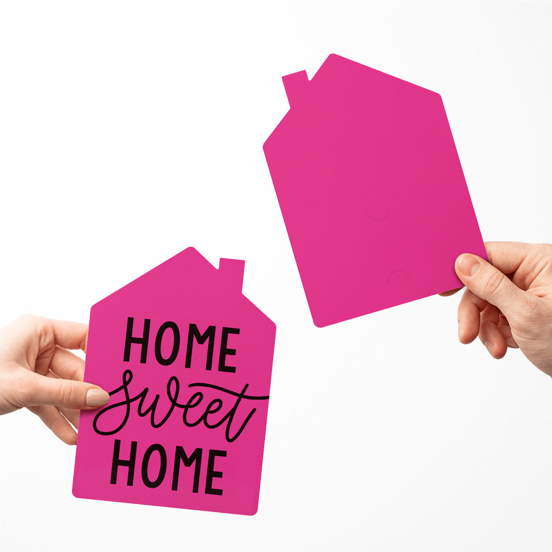 Set of "Home Sweet Home" Greeting Cards | Envelopes Included | 3-GC002