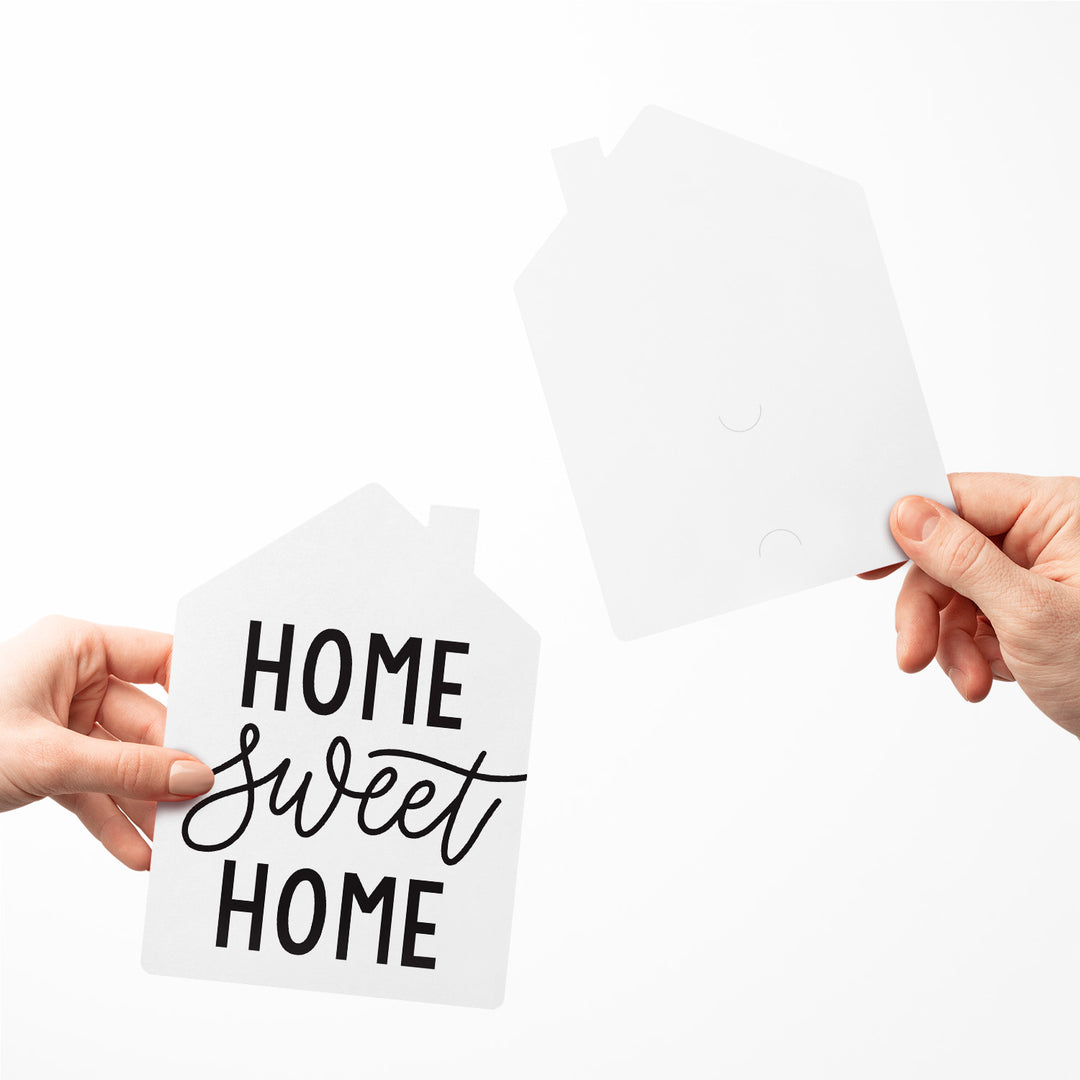 Set of "Home Sweet Home" Greeting Cards | Envelopes Included | 3-GC002