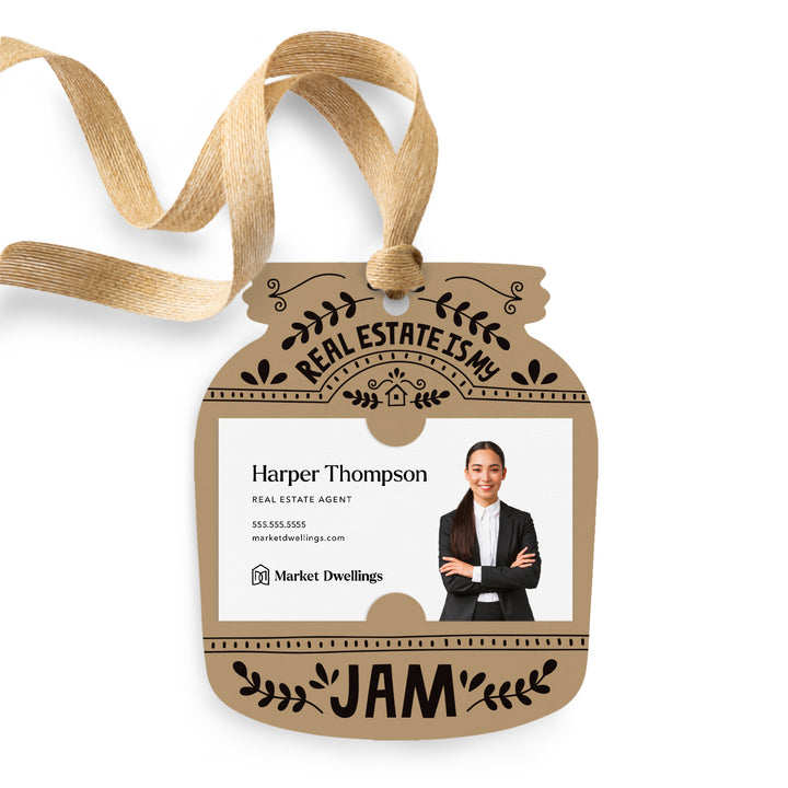 Real Estate Is My Jam | Gift Tags Gift Tag Market Dwellings KRAFT