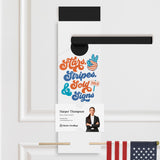 Stars, Stripes, and Sold Signs | 4th Of July Door Hangers Holiday Door Hanger Market Dwellings