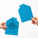 "Merry Christmas and Happy New Year" | Greeting Cards with Envelopes Greeting Card Market Dwellings