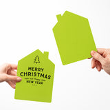 "Merry Christmas and Happy New Year" | Greeting Cards with Envelopes Greeting Card Market Dwellings