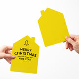 "Merry Christmas and Happy New Year" | Greeting Cards with Envelopes Greeting Card Market Dwellings
