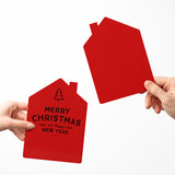 "Merry Christmas and Happy New Year" | Greeting Cards with Envelopes Greeting Card Market Dwellings