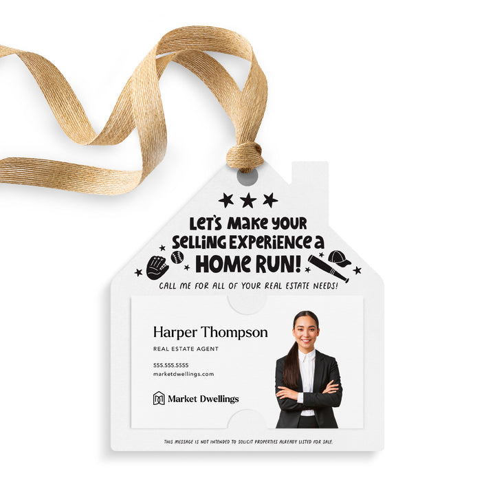 Let's Make Your Selling Experience a Home Run! | Gift Tags Gift Tag Market Dwellings WHITE