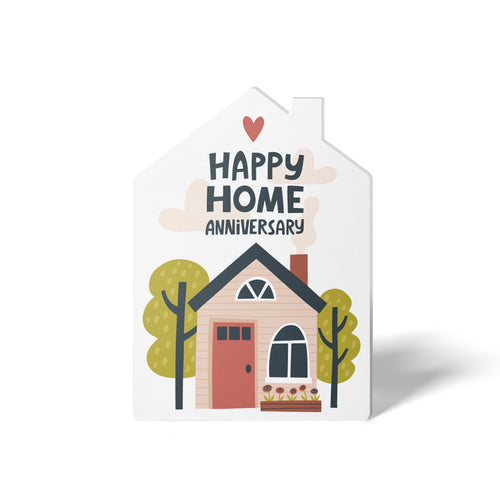 Happy Home Anniversary | Real Estate & Mortgage Greeting Cards with Envelopes Greeting Card Market Dwellings