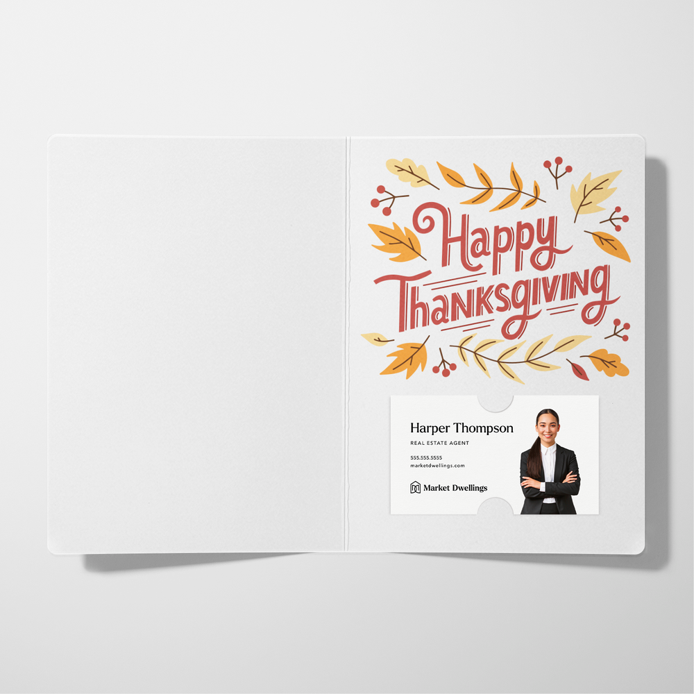 Any Way You Slice It, I'm Grateful For Your Business Greeting Cards | Envelopes Included Greeting Card Market Dwellings