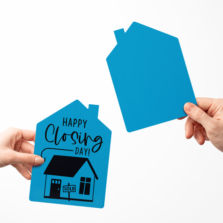 Set of "Happy Closing Day" Real Estate Agent Greeting Cards | Envelopes Included | 34-GC002 Greeting Card Market Dwellings