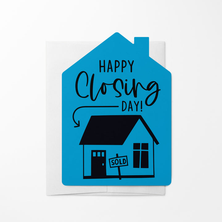 Set of "Happy Closing Day" Real Estate Agent Greeting Cards | Envelopes Included | 34-GC002