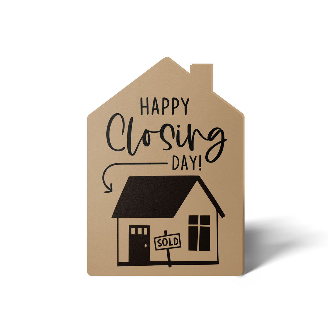 Set of "Happy Closing Day" Real Estate Agent Greeting Cards | Envelopes Included | 34-GC002