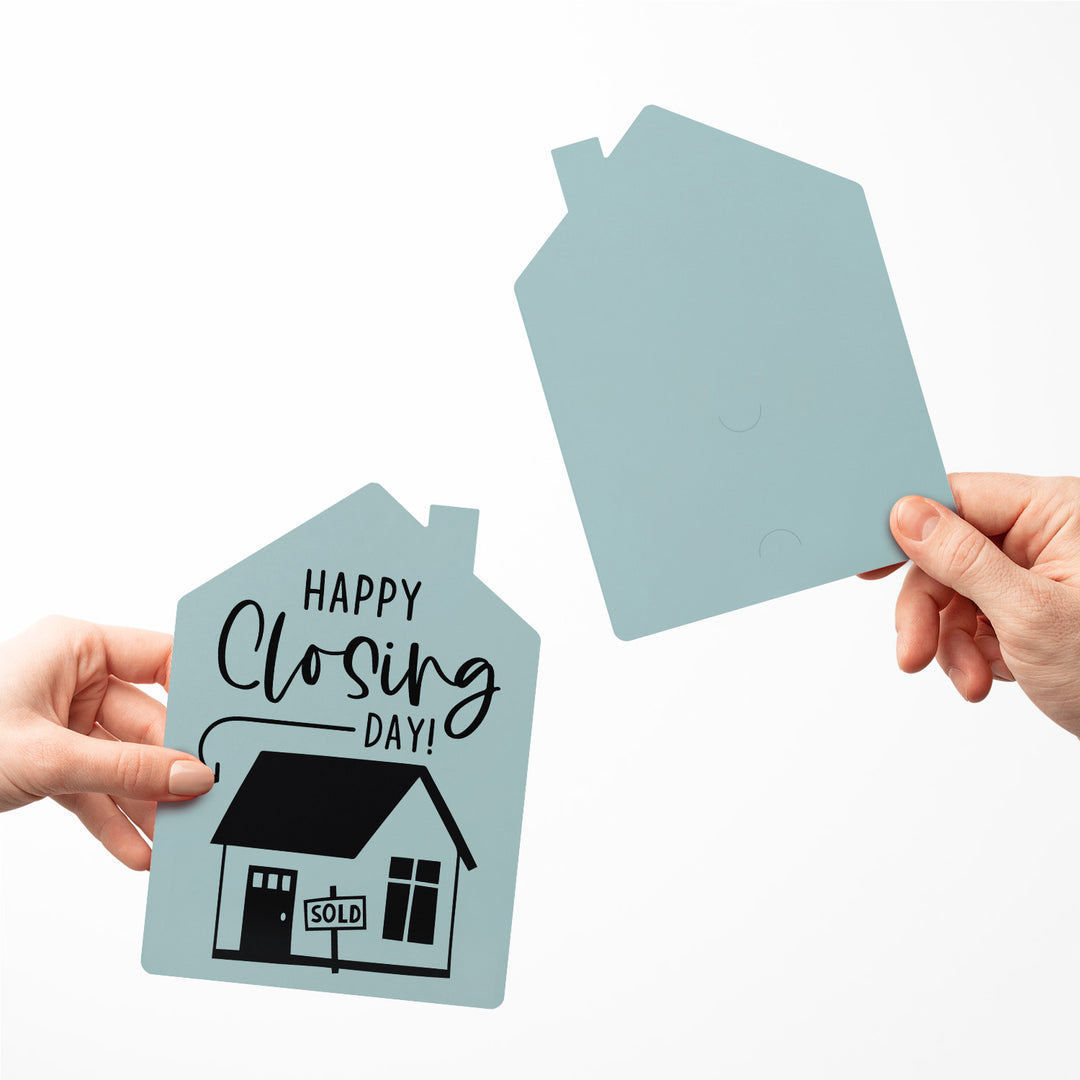 Set of "Happy Closing Day" Real Estate Agent Greeting Cards | Envelopes Included | 34-GC002 Greeting Card Market Dwellings