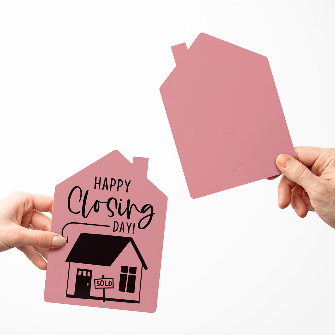 Set of "Happy Closing Day" Real Estate Agent Greeting Cards | Envelopes Included | 34-GC002