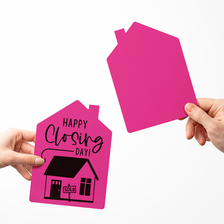 Set of "Happy Closing Day" Real Estate Agent Greeting Cards | Envelopes Included | 34-GC002