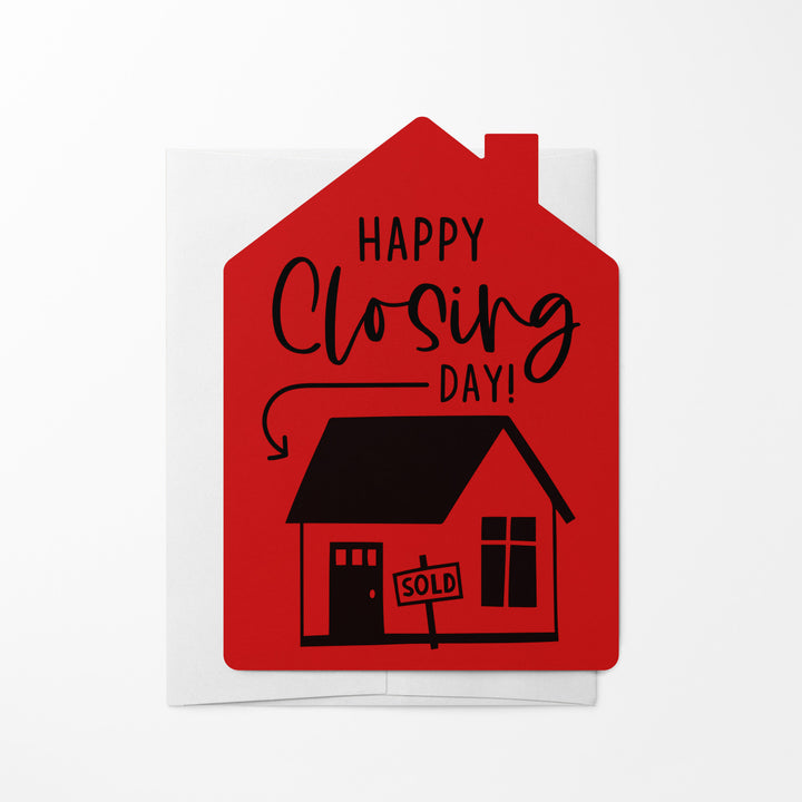 Set of "Happy Closing Day" Real Estate Agent Greeting Cards | Envelopes Included | 34-GC002