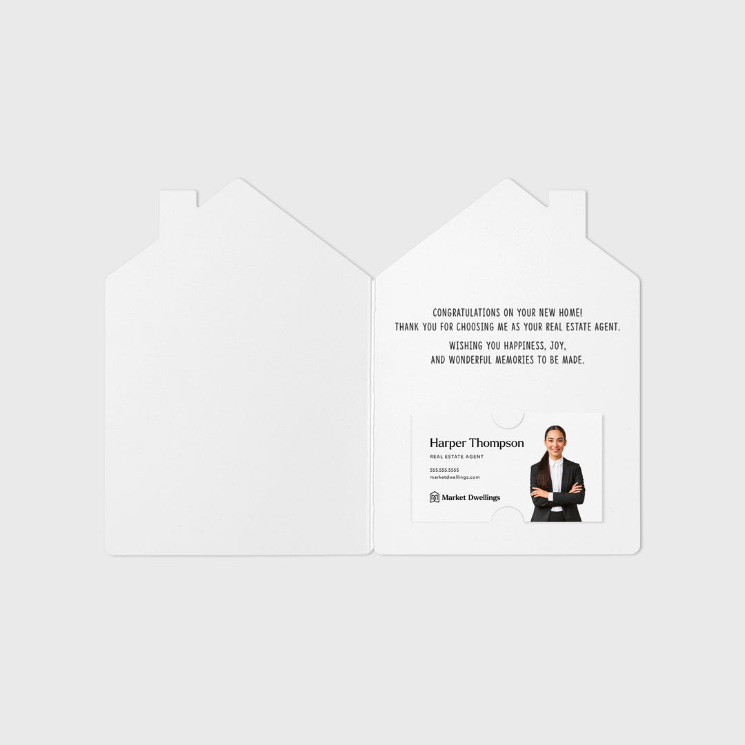 Set of "Happy Closing Day" Real Estate Agent Greeting Cards | Envelopes Included | 34-GC002