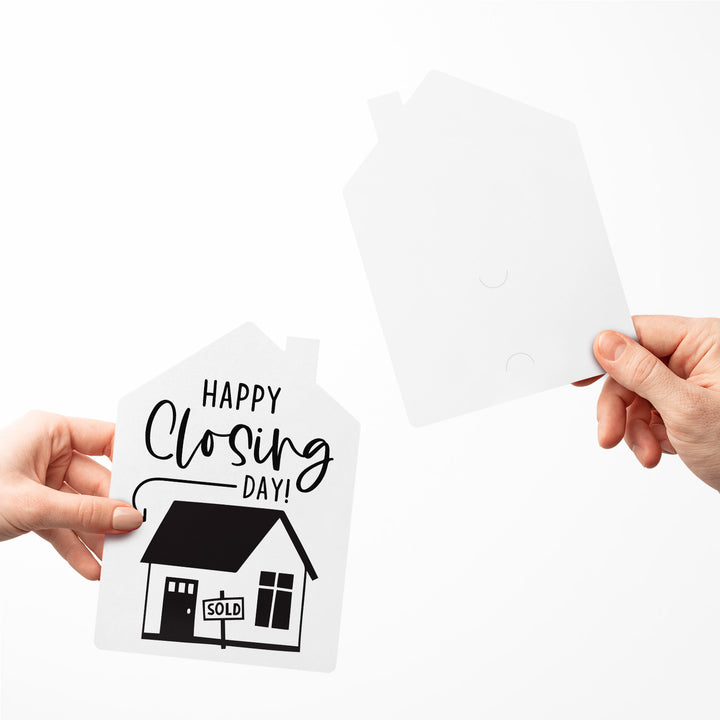 Set of "Happy Closing Day" Real Estate Agent Greeting Cards | Envelopes Included | 34-GC002