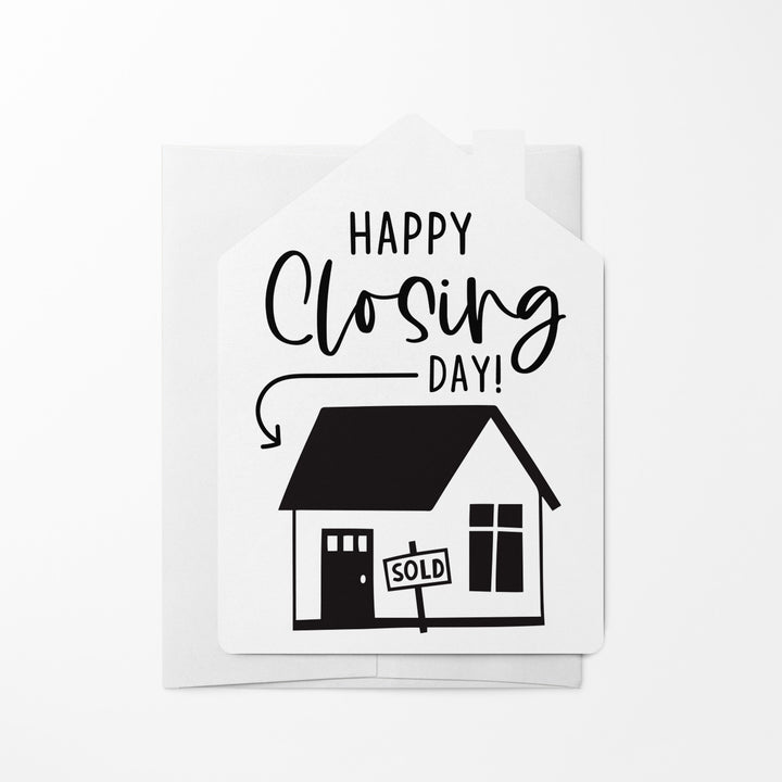 Set of "Happy Closing Day" Real Estate Agent Greeting Cards | Envelopes Included | 34-GC002