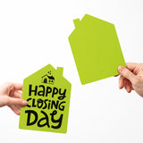 "Happy Closing Day" Real Estate | Real Estate Greeting Cards with Envelopes Greeting Card Market Dwellings