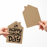 "Happy Closing Day" Real Estate | Real Estate Greeting Cards with Envelopes Greeting Card Market Dwellings