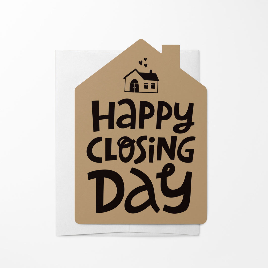 Set of "Happy Closing Day" Real Estate Greeting Cards | Envelopes Included | 36-GC002 Greeting Card Market Dwellings