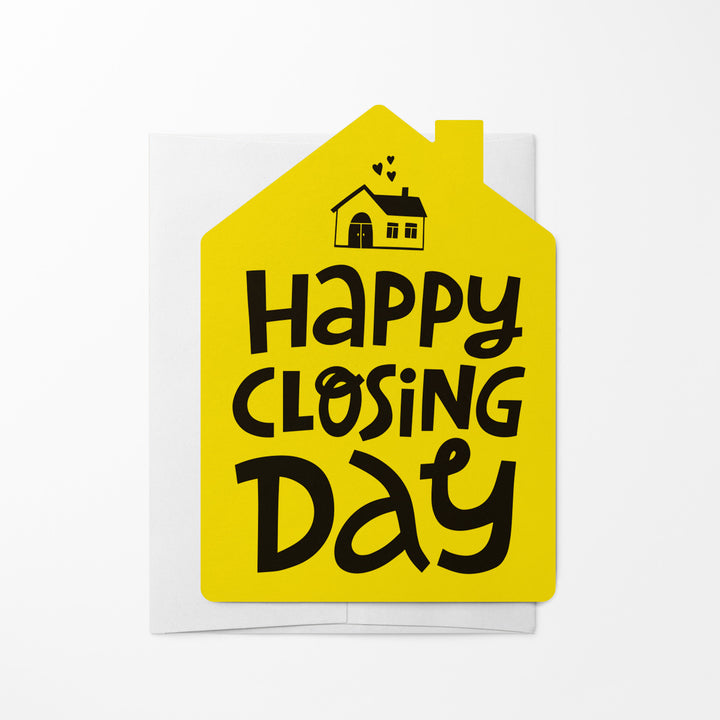 Set of "Happy Closing Day" Real Estate Greeting Cards | Envelopes Included | 36-GC002 Greeting Card Market Dwellings