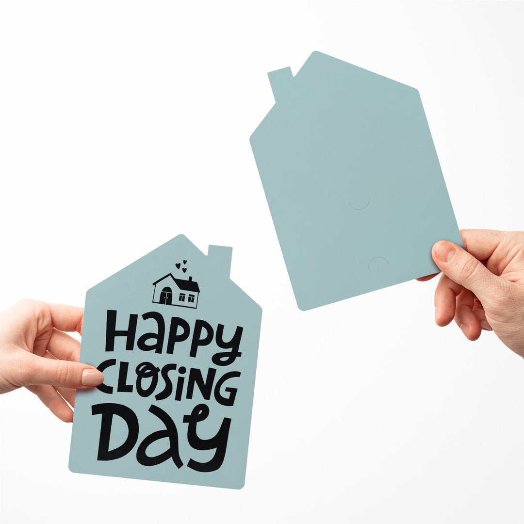 Set of "Happy Closing Day" Real Estate Greeting Cards | Envelopes Included | 36-GC002 Greeting Card Market Dwellings