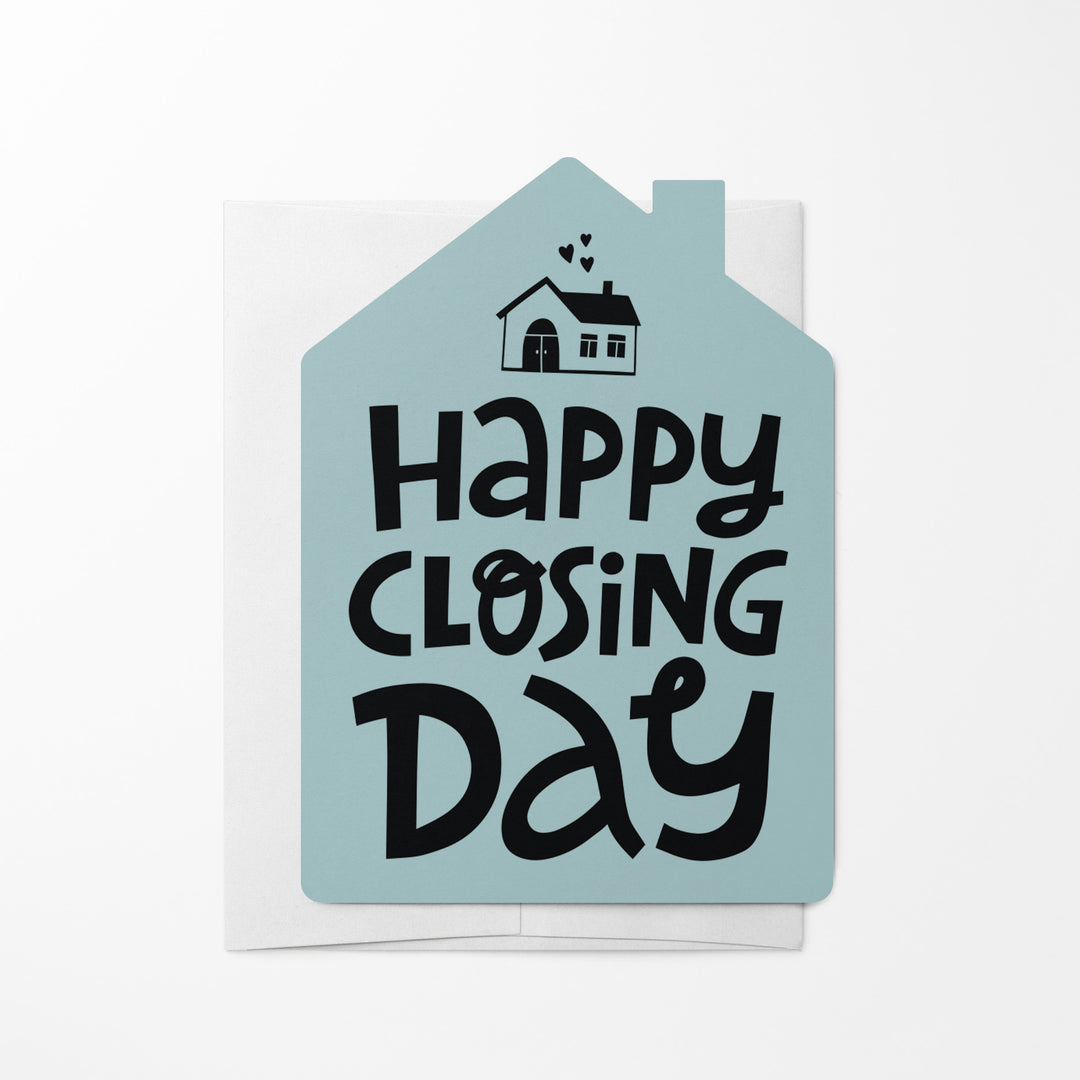 Set of "Happy Closing Day" Real Estate Greeting Cards | Envelopes Included | 36-GC002 Greeting Card Market Dwellings