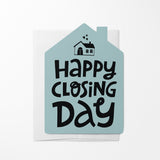 "Happy Closing Day" Real Estate | Real Estate Greeting Cards with Envelopes Greeting Card Market Dwellings