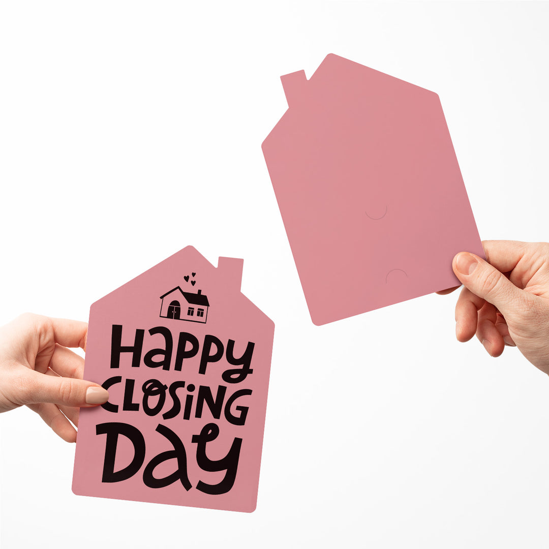 Set of "Happy Closing Day" Real Estate Greeting Cards | Envelopes Included | 36-GC002