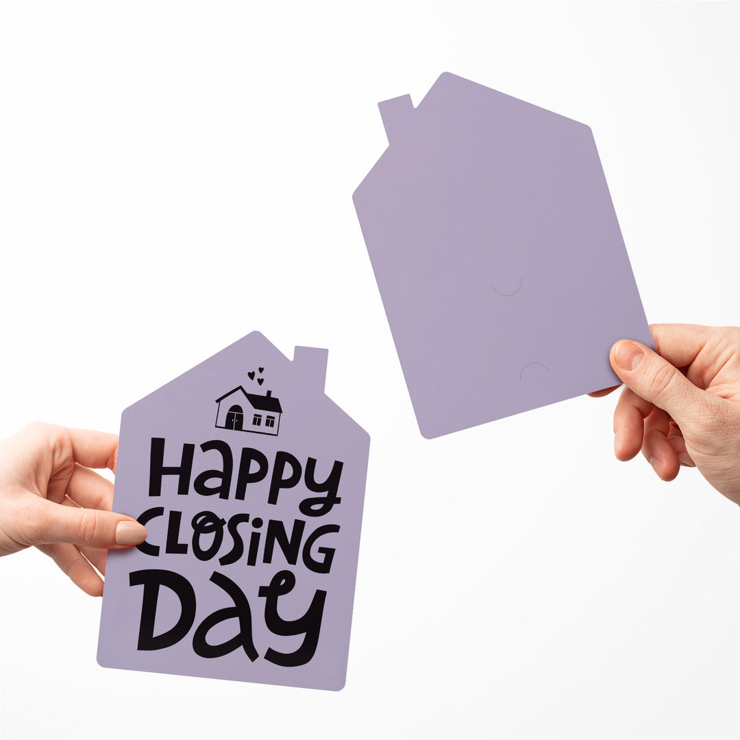 Set of "Happy Closing Day" Real Estate Greeting Cards | Envelopes Included | 36-GC002