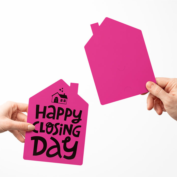 Set of "Happy Closing Day" Real Estate Greeting Cards | Envelopes Included | 36-GC002