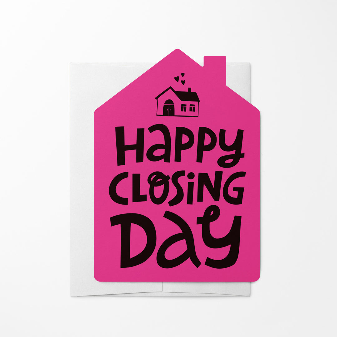 Set of "Happy Closing Day" Real Estate Greeting Cards | Envelopes Included | 36-GC002