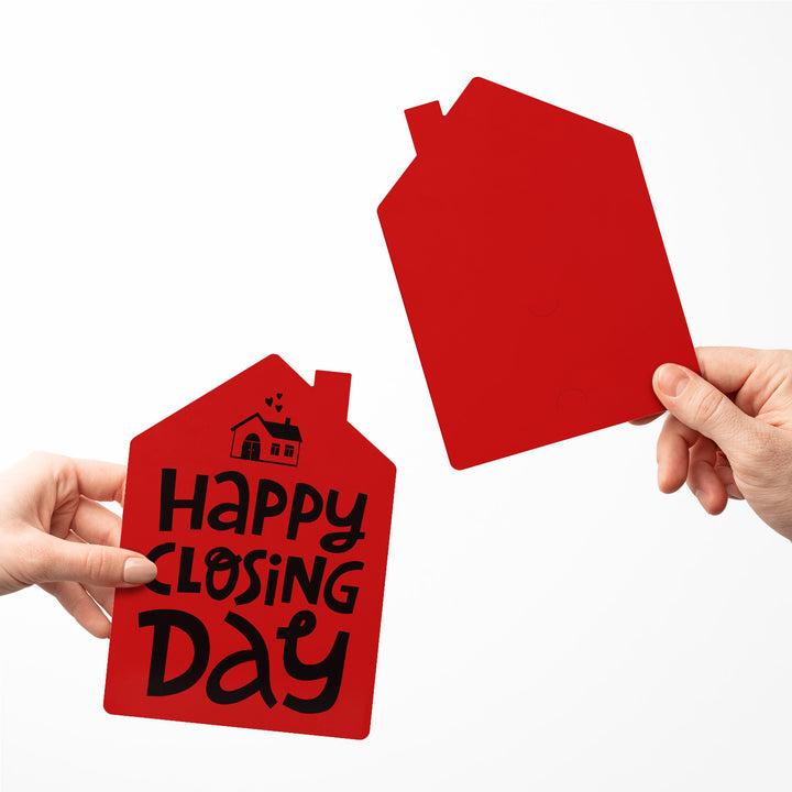 Set of "Happy Closing Day" Real Estate Greeting Cards | Envelopes Included | 36-GC002