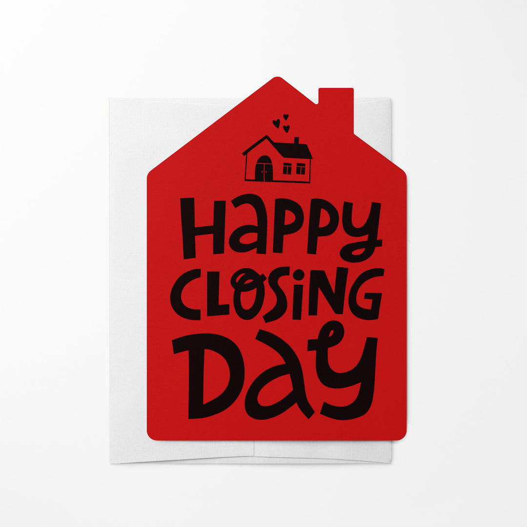 Set of "Happy Closing Day" Real Estate Greeting Cards | Envelopes Included | 36-GC002