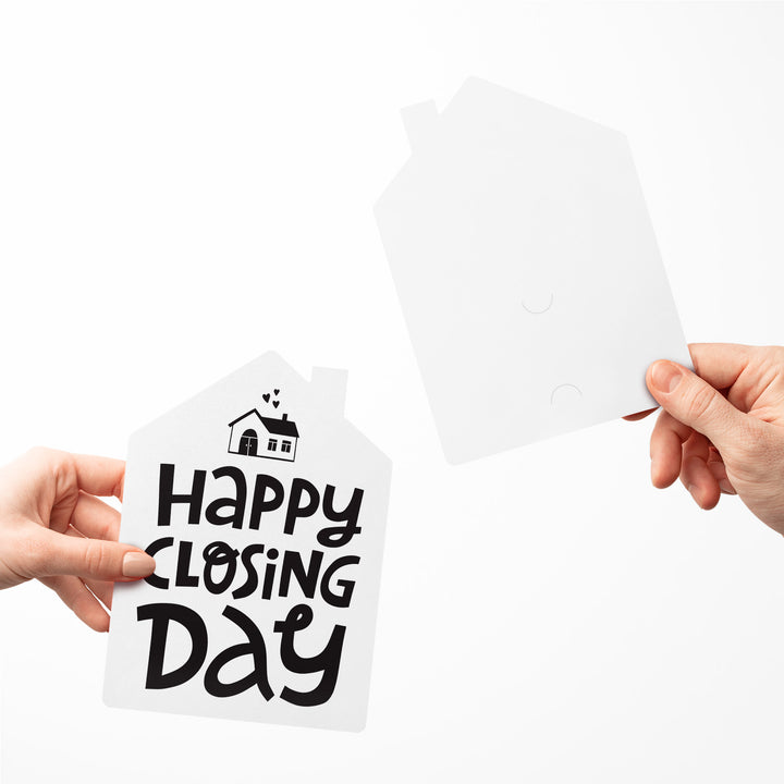 Set of "Happy Closing Day" Real Estate Greeting Cards | Envelopes Included | 36-GC002