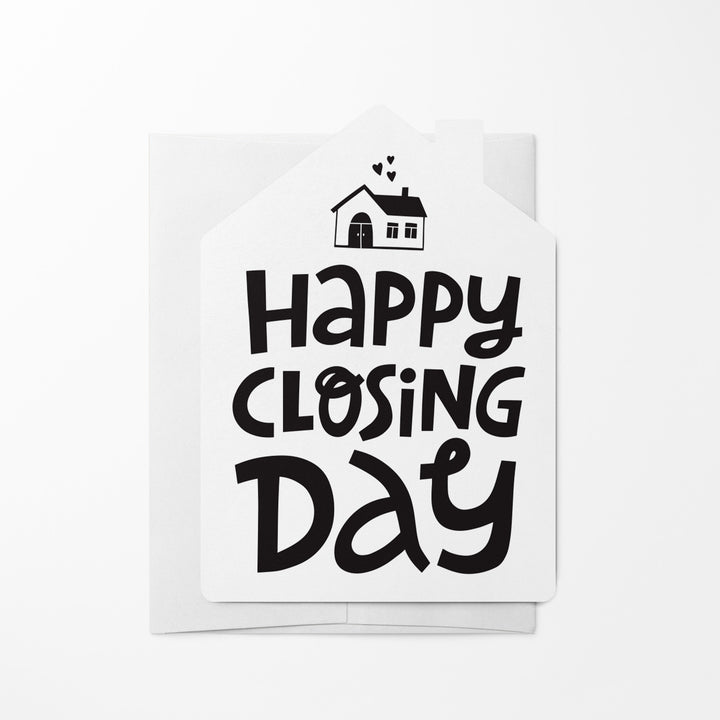 Set of "Happy Closing Day" Real Estate Greeting Cards | Envelopes Included | 36-GC002