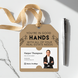 You’re in Good Hands Real Estate | Gift Tags Gift Tag Market Dwellings