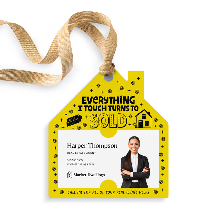 Everything I Touch Turns to Sold | Gift Tags Gift Tag Market Dwellings LEMON