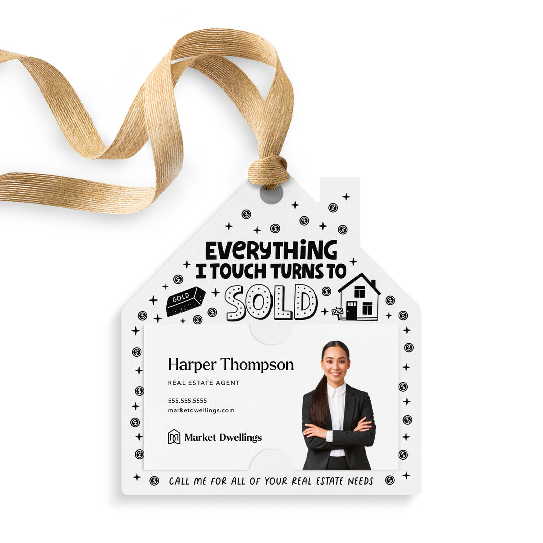 Everything I Touch Turns to Sold | Gift Tags Gift Tag Market Dwellings WHITE