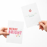 Merry And Bright | Greeting Cards with Envelopes Greeting Card Market Dwellings