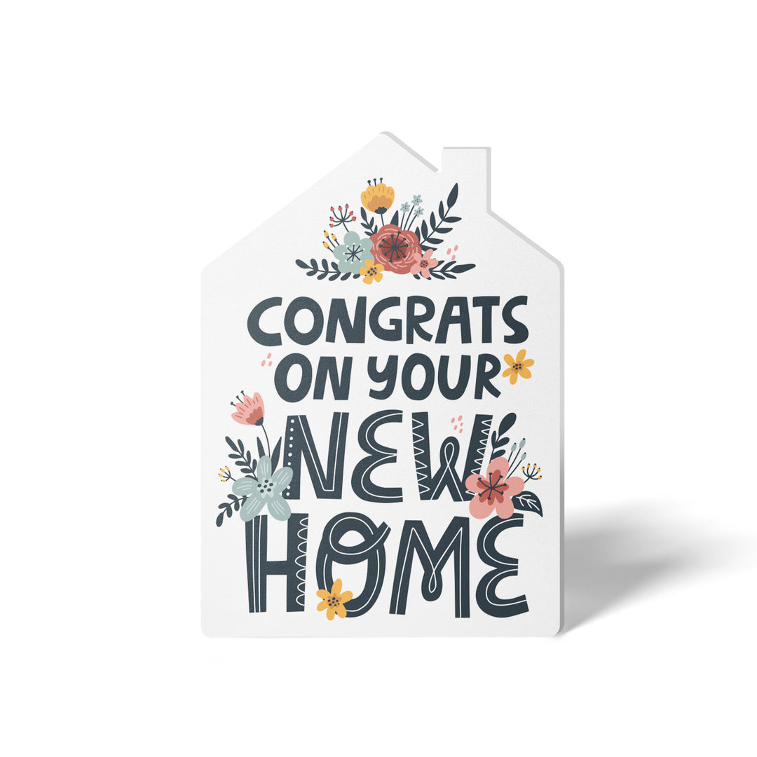 Set of "Congrats on Your New Home" Housewarming Greeting Cards | Envelopes Included | 38-GC002 Greeting Card Market Dwellings