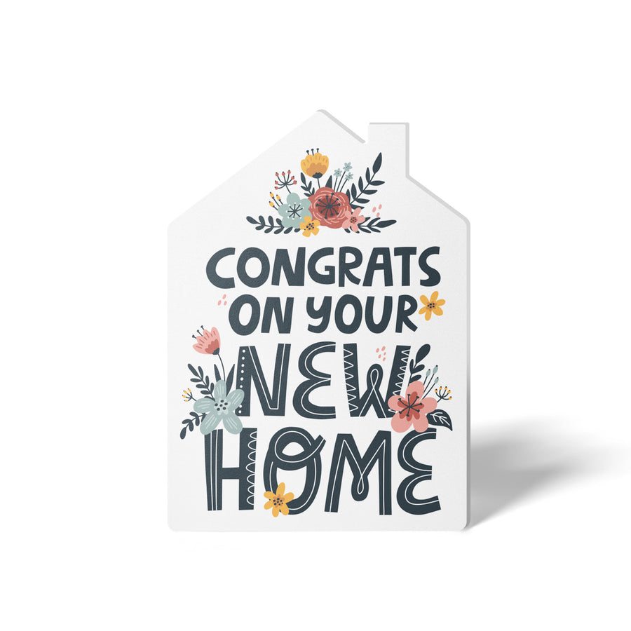 Set of "Congrats on Your New Home" Housewarming Greeting Cards | Envelopes Included | 38-GC002 Greeting Card Market Dwellings