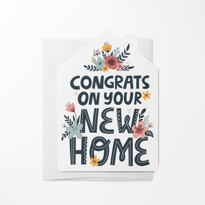 Set of "Congrats on Your New Home" Housewarming Greeting Cards | Envelopes Included | 38-GC002 Greeting Card Market Dwellings