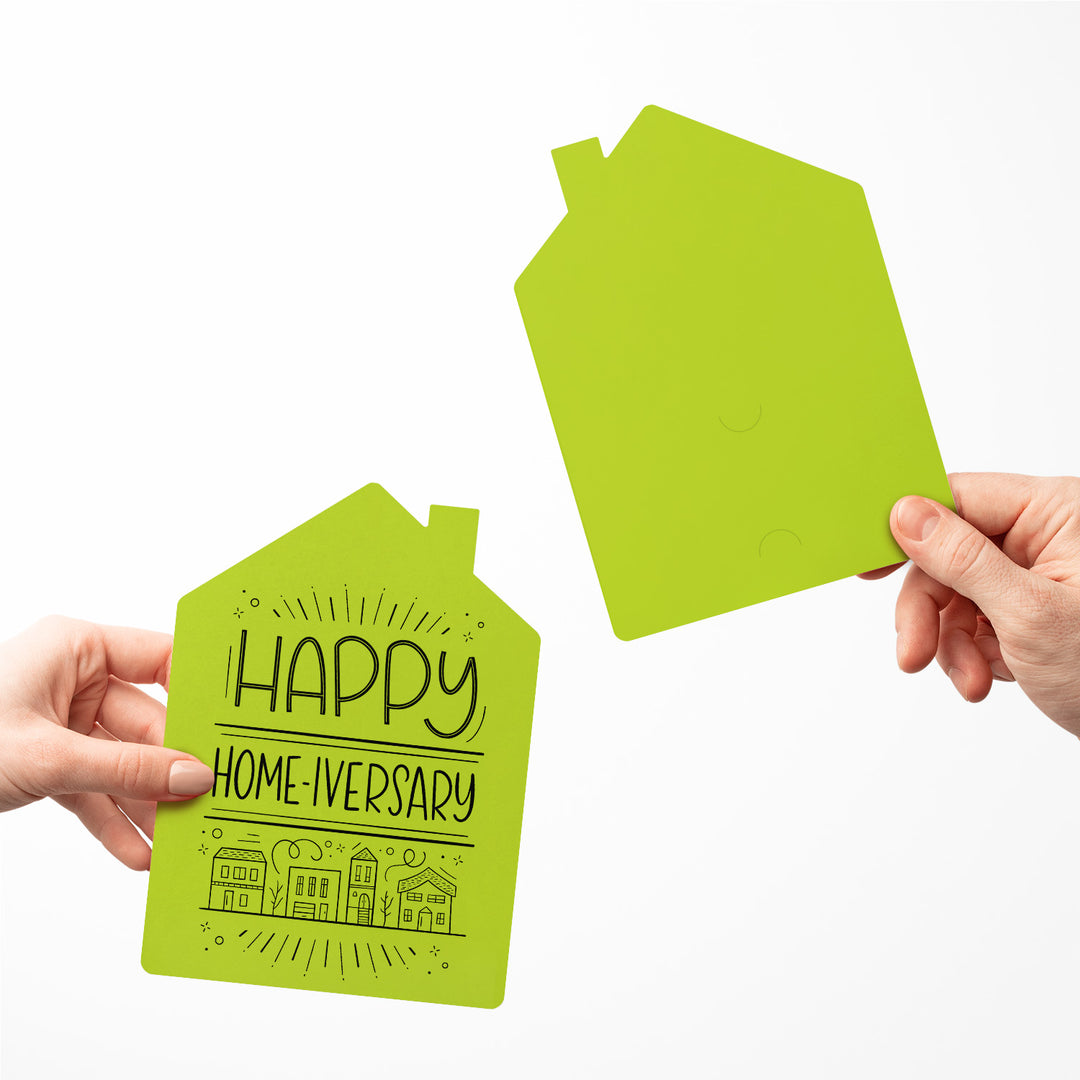 Set of "Happy Home-iversary" Greeting Cards | Envelopes Included | 39-GC002 Greeting Card Market Dwellings