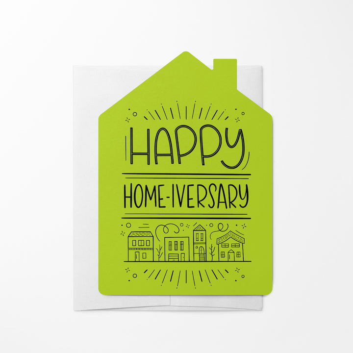 Set of "Happy Home-iversary" Greeting Cards | Envelopes Included | 39-GC002 Greeting Card Market Dwellings