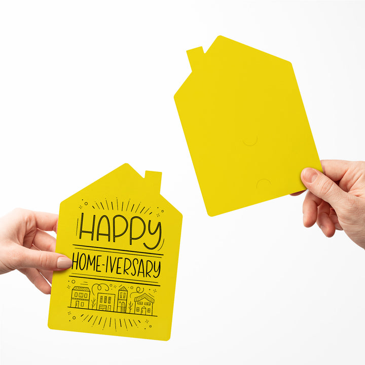 Set of "Happy Home-iversary" Greeting Cards | Envelopes Included | 39-GC002 Greeting Card Market Dwellings