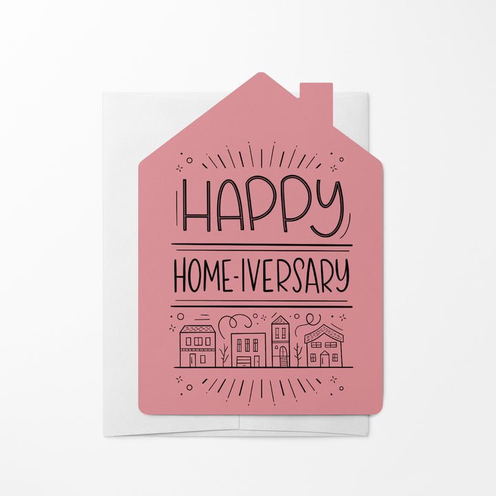 Set of "Happy Home-iversary" Greeting Cards | Envelopes Included | 39-GC002 Greeting Card Market Dwellings